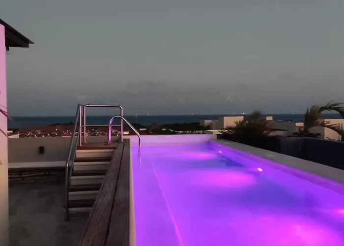 Estudio Cerca De La Playa Y Alberca Vista Al Mar *