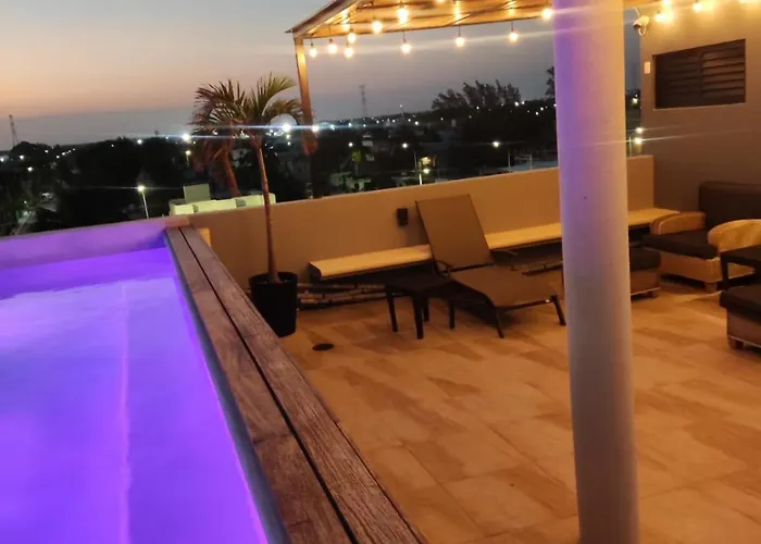 Estudio Cerca De La Playa Y Alberca Vista Al Mar Apartment Playa del Carmen